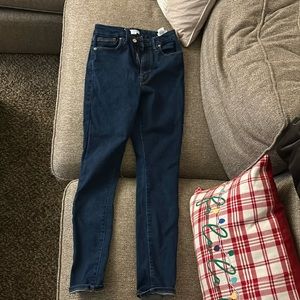 Good American fits most Size 6-12 Dark Blue Jeans